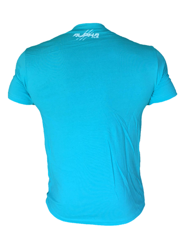 Men's "Natural Born Alpha" T-Shirt (Turquoise)