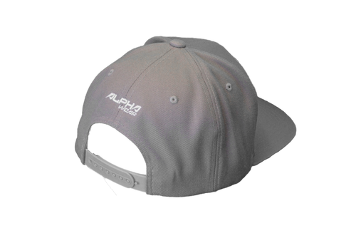 Snap Back "Alpha" Hat (Grey)