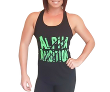 Women's "Alpha Ambition" Tank (Neon Green)