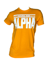 Women's "Natural Born Alpha" T-Shirt (Gold Dust)