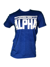 Women's "Natural Born Alpha" T-Shirt (Royal Blue)