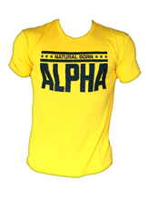 Men's "Natural Born Alpha" T-Shirt (Gold Dust)