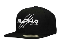 Snap Back "Alpha" Hat (Black)