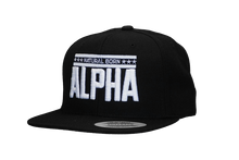 Snap Back "Natural Born Alpha" Hat (Black)