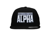 Snap Back "Natural Born Alpha" Hat (Black)