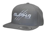 Snap Back "Alpha" Hat (Grey)