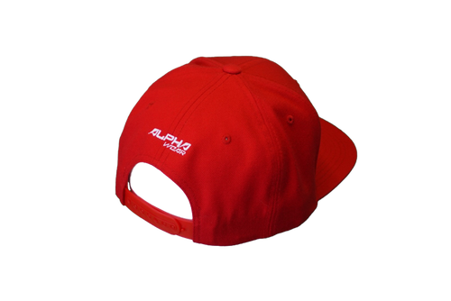Snap Back "Alpha" Hat (Red)