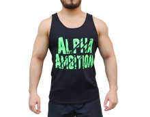 Men's "Alpha Ambition" Tank (Neon Green)
