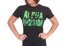 Women's "Alpha Ambition" T-Shirt (Neon Green)